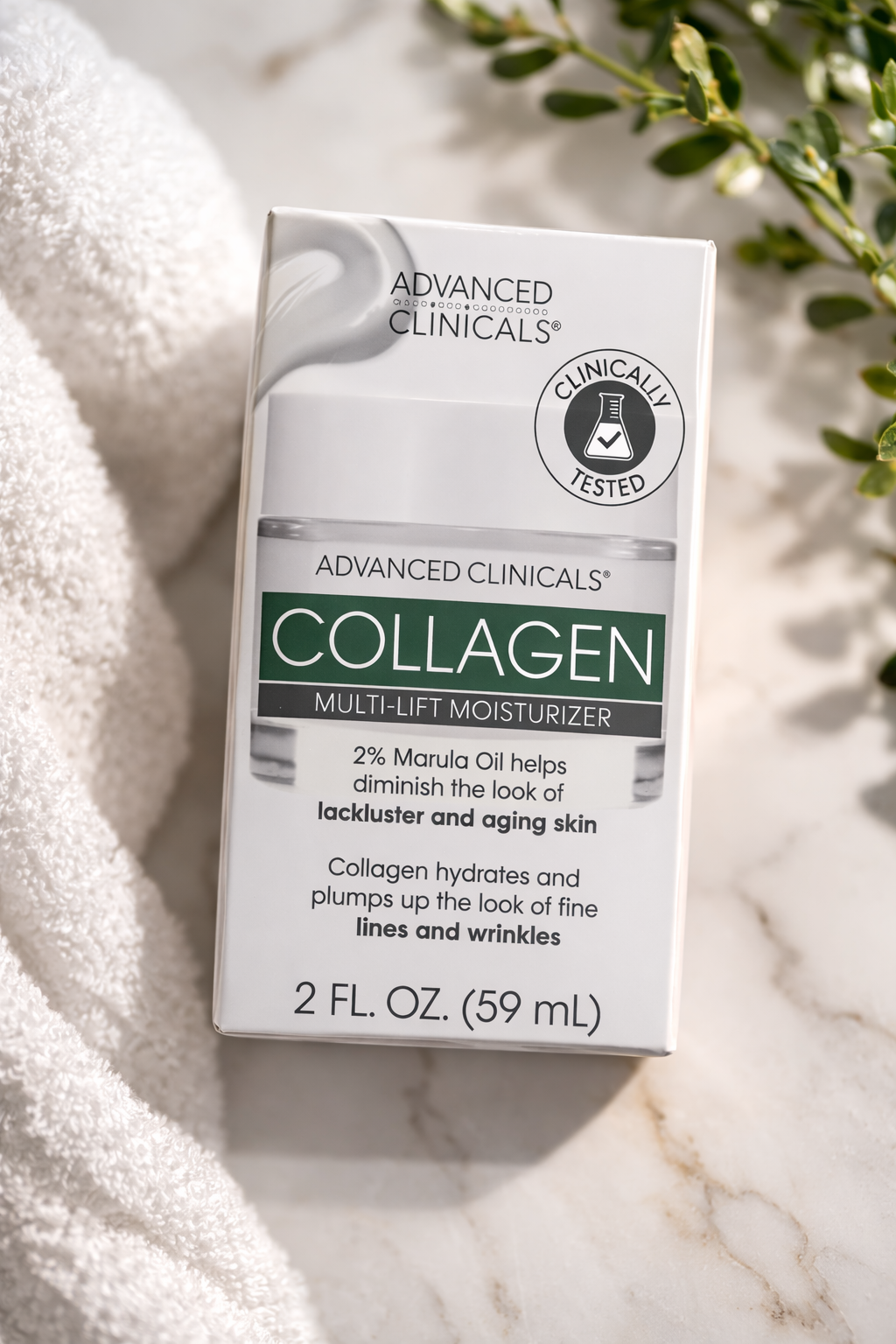 Advanced Clinicals: Collagen multi-lift Moisturizer